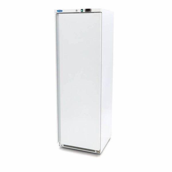 Хладилник с една врата и долен компресор 340L бял