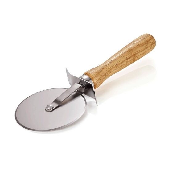 Нож за пица с дървена дръжка Ф95мм.